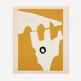 Robert Motherwell, Untitled (from the X + X (Ten Works by Ten Painters) portfolio), 1964, screenprint in colors and collage on Mohawk Superfine
