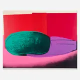 Andy Warhol, Watermelon (from the Space Fruit: Still Lifes portfolio), 1979, screenprint in colors on Lenox Museum Board