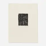 Jasper Johns, 0 Through 9, 1976, lithograph on Torinoko