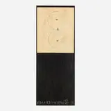 Robert Rauschenberg, Untitled (from the Shirtboards, Morocco, Italy '52 portfolio), 1991, mixed media print and collage on board