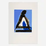 Robert Motherwell, Untitled (from the Basque suite), 1971, screenprint in colors on J.B. Green