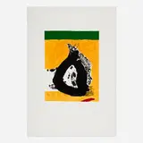Robert Motherwell, Untitled (from the Basque suite), 1971, screenprint in colors on J.B. Green