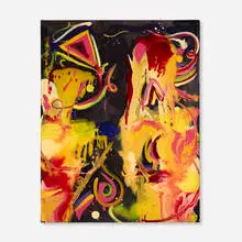 Augustus Francis, Untitled (from the Lacrimosa series), 2012, oil on canvas