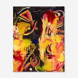 Augustus Francis, Untitled (from the Lacrimosa series), 2012, oil on canvas