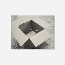 Michael Queenland, #3, (Box) (from the Traps, Escapes, Entropic Rehearsals, Black Holes, Impoverished Magic and Other Ephemerality: #1-18 series), 2004, gelatin silver print