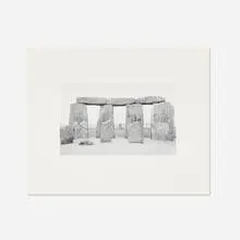 Paul Caponigro, Stonehenge, England, vintage gelatin silver print