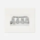Paul Caponigro, Stonehenge, England, vintage gelatin silver print