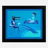 Shag, Untitled, c. 2000, acrylic on wood panel