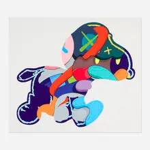 Kaws, Stay Steady, 2015, screenprint in colors