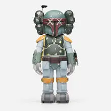 Kaws, Star Wars Boba Fett Companion, 2013, painted cast vinyl