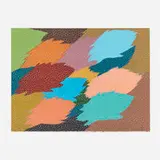 Neuf for Modoc by Edgar Heap of Birds, 2001, lithograph in colors on BFK Rives, offered May 2026