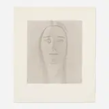 Alex Katz, Jayne Anne (from the Give Me Tomorrow portfolio), 1984, vernis mou and aquatint on Hahnemüle