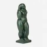 Francisco Narváez, La bañista, bronze