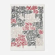 RETNA, Nino Perdido, 2009, screenprint in colors