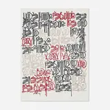 RETNA, Nino Perdido, 2009, screenprint in colors