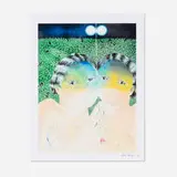 Sasha Gordon, Mirror, 2021, screenprint in colors