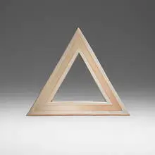 Open Triangular Form by John Mason, 2013, glazed stoneware, offered Feb 2026