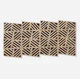 John Mason, Wall Relief #6, 2004-09, glazed stoneware