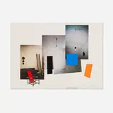 Richard Hamilton, Interior with Monochromes, 1979, collotype and screenprint in colors on Ivorex