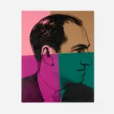 Andy Warhol, George Gershwin (from the Ten Portraits of Jews of the Twentieth Century portfolio) (Unique Trial Proof)