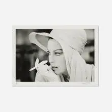 Ava Gardner in Tucson, Arizona, on the set of the film "The Life and Times of Judge Roy Bean" by Terry O'Neill, gelatin silver print, offered Dec 2025