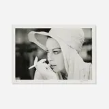 Terry O'Neill, Ava Gardner in Tucson, Arizona, on the set of the film "The Life and Times of Judge Roy Bean", gelatin silver print