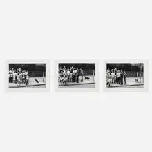Albany, New York (triptych) by Elliott Erwitt, gelatin silver print, offered Dec 2025