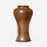Vase by Grand Feu Art Pottery, 1916-18, Mission microcrystalline-glazed stoneware, sold May 2023