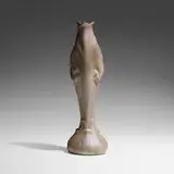 Périanthe vase by Ernest Bussière for Keller et Guérin, c. 1903, luster-glazed stoneware, sold May 2023