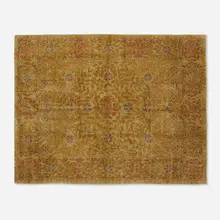 Donegal Style, French Accents thick pile carpet, hand-knotted wool and angora
