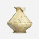 Vase by Edward Gardner Lewis for University City, c. 1910, crystalline-glazed porcelain, sold May 2023