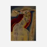 René Buthaud, Untitled (Woman with Hat)