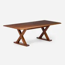 Christian Liaigre, Dining table, c. 2000, walnut