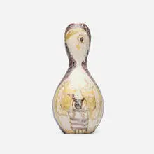 Vase by Guido Gambone, c. 1955, glazed stoneware, sold Sep 2025