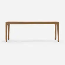Harrison Van-Horn, Console table, c. 1975, lacquered linen weave over wood