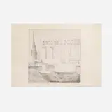 Aldo Rossi, Untitled, 1973, etching