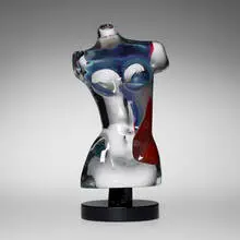 Dino Rosin, Adonis (Sculpture), c. 1995, glass