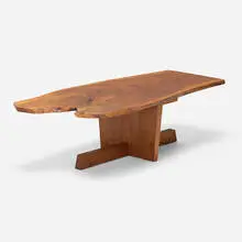 Robert Lovett, Coffee table, 1994, walnut