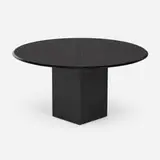 Marcello Morandini and Erwin Nagel, Quadrondo dining table, c. 1985, lacquered wood, laminate over pressboard