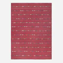 Barbro Nilsson, Flatweave carpet, c. 1945, hand-knotted wool