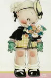 Mabel Lucie Atwell, 'How am I doin'?', watercolour heightened with white