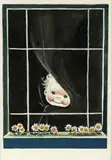 Before we close our blackouts this is what we'll do - you send a loving thought to me an' I'll send one to you! by Mabel Lucie Atwell, watercolour and bodycolour, sold Jul 2017