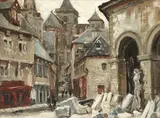 Frank Moss Bennett, Trequier, Brittany