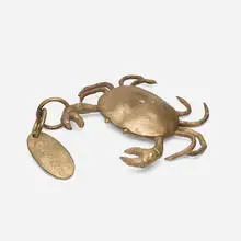 Liz Craft, Astrological Signs: Cancer, 2002, bronze, glass