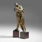 Javier Marín, Envuelto I, 2014, bronze