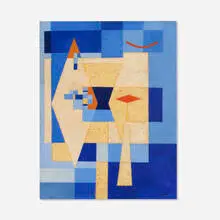 Untitled by Mario Carreño Morales, 1956, tempera on paper, offered Oct 2025