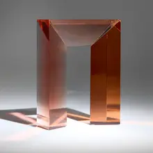 DeWain Valentine, Sky Gate, 1992, cast crystal