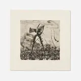William Kentridge, Untitled (Secateurs) (from the West Coast Landscapes portfolio)