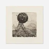 William Kentridge, Untitled (Olifantsriviere) (from the West Coast Landscapes portfolio)