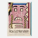 Roy Lichtenstein, Portland Center for the Visual Arts exhibition poster, 1980, offset lithograph in colors